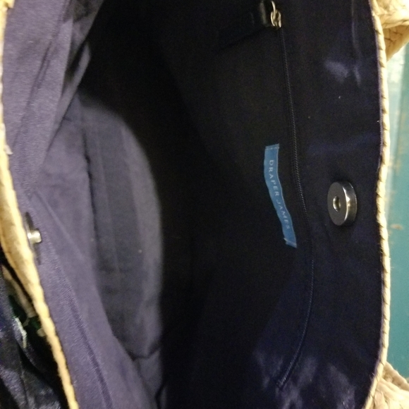 Draper & James Straw tote bag - Picture 3 of 4